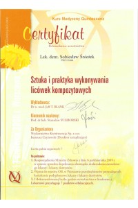 Ukończone kursy, dyplomy, zaświadczenia, certyfikaty: