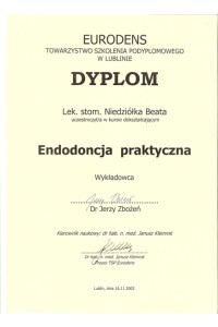 Ukończone kursy, dyplomy, zaświadczenia, certyfikaty: