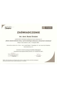 Ukończone kursy, dyplomy, zaświadczenia, certyfikaty: