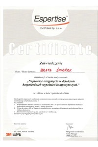 Ukończone kursy, dyplomy, zaświadczenia, certyfikaty: