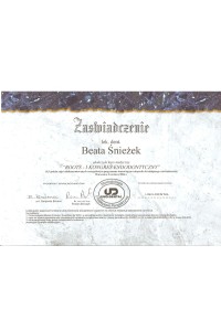 Ukończone kursy, dyplomy, zaświadczenia, certyfikaty:
