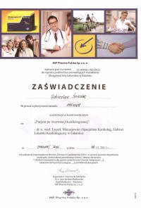 Ukończone kursy, dyplomy, zaświadczenia, certyfikaty: