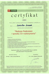 Ukończone kursy, dyplomy, zaświadczenia, certyfikaty: