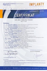 Ukończone kursy, dyplomy, zaświadczenia, certyfikaty: