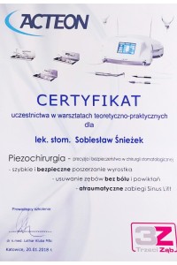Ukończone kursy, dyplomy, zaświadczenia, certyfikaty:
