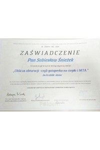 Ukończone kursy, dyplomy, zaświadczenia, certyfikaty: